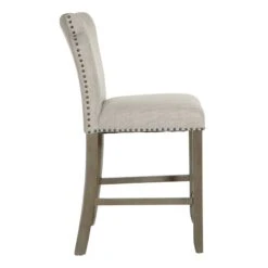 Providence Brittany Upholstered Counter Stool With Grommets 9 Providence Brittany Upholstered Counter Stool With Grommets -Furniture Series Store providence brittany upholstered counter stool with grommets 3