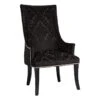 Providence Chatham Damask Velvet Accent Chair, Black 1 Providence Chatham Damask Velvet Accent Chair, Black -Furniture Series Store providence chatham damask velvet accent chair black