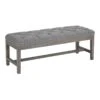 Providence Ferdinand Bench, Grey -Furniture Series Store providence ferdinand bench grey