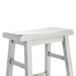 Providence Grey Saddle Backless Counter Stool, 24" -Furniture Series Store providence grey saddle backless counter stool 24 2