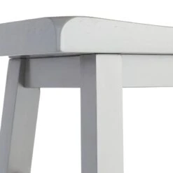 Providence Grey Saddle Backless Counter Stool, 24" -Furniture Series Store providence grey saddle backless counter stool 24 4