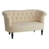 Providence Juliette Tufted Back Loveseat, Ivory -Furniture Series Store providence juliette tufted back loveseat ivory