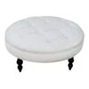 Providence Juliette Tufted Ottoman, Ivory -Furniture Series Store providence juliette tufted ottoman ivory