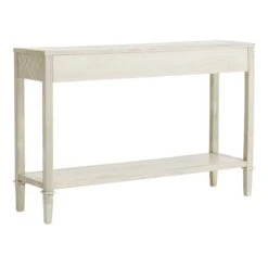 Providence Kate 3-Drawer Parquet Wood Console Table, 48" -Furniture Series Store providence kate 3 drawer parquet wood console table 48 1