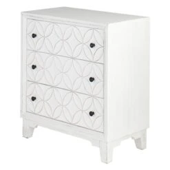 Providence Lorie White 3-Drawer Cabinet -Furniture Series Store providence lorie white 3 drawer cabinet 2