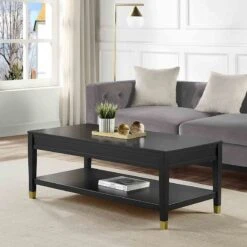 Providence Monroe Coffee Table, Black -Furniture Series Store providence monroe coffee table black 6