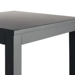 Providence Pratt Black Square Accent Table, 25" -Furniture Series Store providence pratt black square accent table 25 3