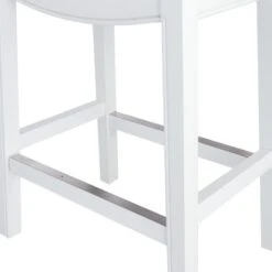 Providence Rylan Backless Counter Stool, White -Furniture Series Store providence rylan backless counter stool white 3