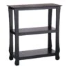 Providence Theodore Black 3-Tier Thick Leg Bookshelf, 29" 1 Providence Theodore Black 3-Tier Thick Leg Bookshelf, 29" -Furniture Series Store providence theodore black 3 tier thick leg bookshelf 29