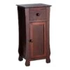Providence Theodore Dark Brown 1-Drawer Cabinet End Table, 29" -Furniture Series Store providence theodore dark brown 1 drawer cabinet end table 29