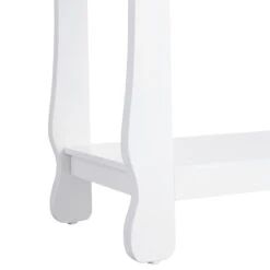 Providence Theodore White 3-Tier Thick Leg Bookshelf, 29" -Furniture Series Store providence theodore white 3 tier thick leg bookshelf 29 3