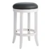 Providence Victoria Backless Counter Stool, White -Furniture Series Store providence victoria backless counter stool white