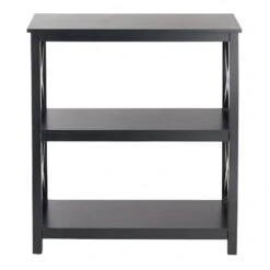 Furniture Series Store -Furniture Series Store providence xavier black 3 tier bookshelf 29 1
