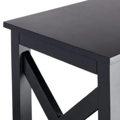 Providence Xavier Black 3-Tier Bookshelf, 29" -Furniture Series Store providence xavier black 3 tier bookshelf 29 3