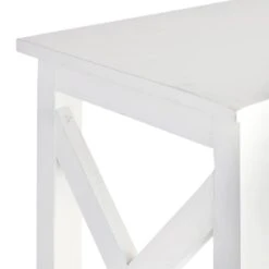 Providence Xavier White 3-Tier Bookshelf, 29" -Furniture Series Store providence xavier white 3 tier bookshelf 29 4