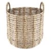 ROUND HYACINTH BASKET S -Furniture Series Store round hyacinth basket s