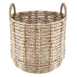 ROUND HYACINTH BASKET S