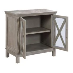 Rowan 2-Drawer Grey Cabinet -Furniture Series Store rowan 2 drawer grey cabinet 2