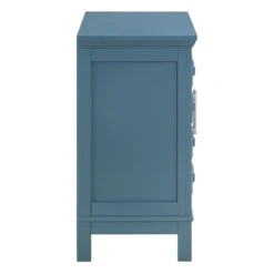 Sadie 2-Drawer Geometric Cabinet, Turquoise 12 Sadie 2-Drawer Geometric Cabinet, Turquoise -Furniture Series Store sadie 2 drawer geometric cabinet turquoise 3