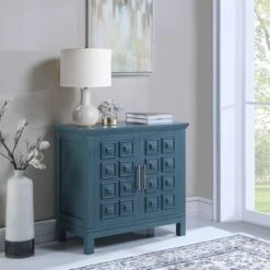 Sadie 2-Drawer Geometric Cabinet, Turquoise 15 Sadie 2-Drawer Geometric Cabinet, Turquoise -Furniture Series Store sadie 2 drawer geometric cabinet turquoise 6