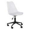 Sally Adjustable Office Chair, White