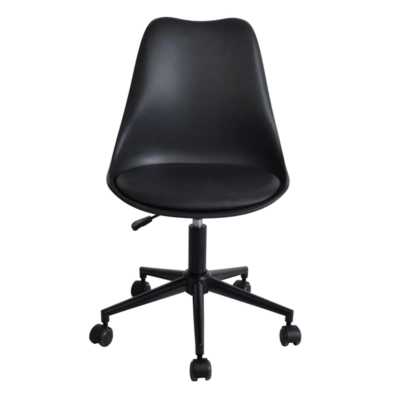 Sally Black Adjustable Office Chair 4 Sally Black Adjustable Office Chair - Image 2