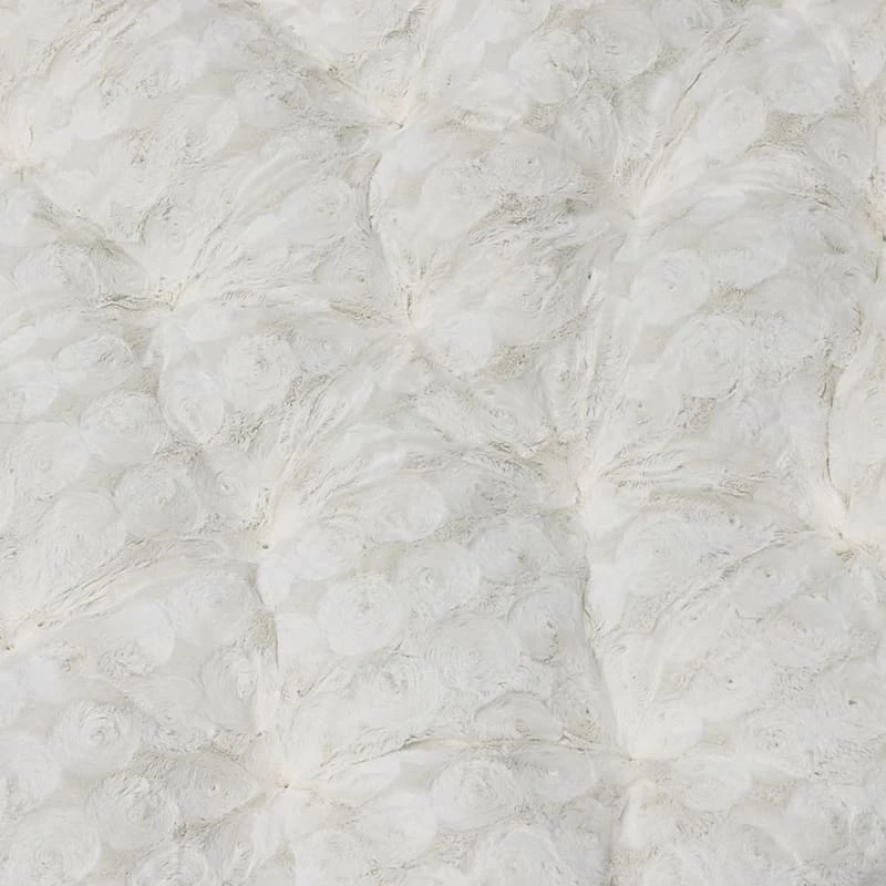 Shag Papasan Cushion, Sand 4 Shag Papasan Cushion, Sand - Image 2