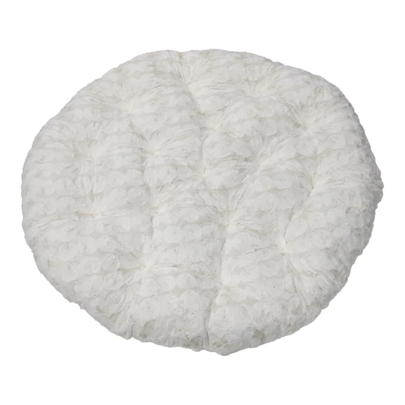 Shag Papasan Cushion, Sand 3 Shag Papasan Cushion, Sand