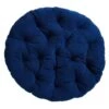 Sherpa Papasan, Navy Blue -Furniture Series Store sherpa papasan navy blue