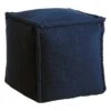 Sherpa Pouf, Navy Blue 1 Sherpa Pouf, Navy Blue -Furniture Series Store sherpa pouf navy blue