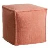 Sherpa Pouf, Peach 2 Sherpa Pouf, Peach -Furniture Series Store sherpa pouf peach