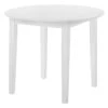Sophia White Round Dining Table, 35" -Furniture Series Store sophia white round dining table 35