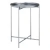 Tate Tray Side Table, Silver -Furniture Series Store tate tray side table silver