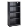 Theo Black Wooden Bookshelf