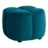 Tracey Boyd Teal Ottoman 1 Tracey Boyd Teal Ottoman -Furniture Series Store tracey boyd teal ottoman