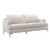 Tribeca Ivory Upholstered Sofa -Furniture Series Store tribeca ivory upholstered sofa