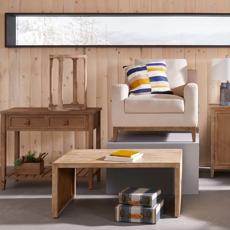 Ty Pennington Knox Upholstered Wooden Accent Chair 6 Ty Pennington Knox Upholstered Wooden Accent Chair - Image 4