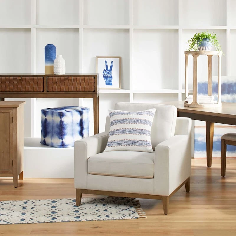 Ty Pennington Knox Upholstered Wooden Accent Chair 7 Ty Pennington Knox Upholstered Wooden Accent Chair - Image 5