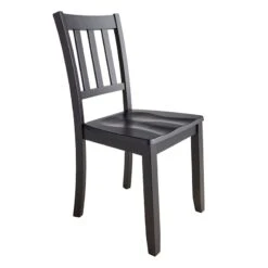 Uptown 5-Piece Dining Set, Black 10 Uptown 5-Piece Dining Set, Black -Furniture Series Store uptown 5 piece dining set black 1