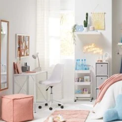 Vienna White Folding Desk, 35" 7 Vienna White Folding Desk, 35" -Furniture Series Store vienna white folding desk 35 2