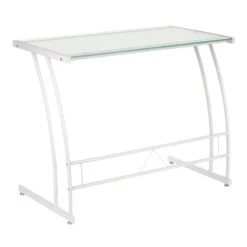 Viola Desk, White -Furniture Series Store viola desk white 4