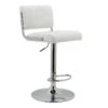 Warren Adjustable Barstool, White -Furniture Series Store warren adjustable barstool white