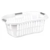 White Laundry Basket, 40l -Furniture Series Store white laundry basket 40l