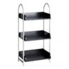 Wyatt 3-Tier Bookcase, Black -Furniture Series Store wyatt 3 tier bookcase black